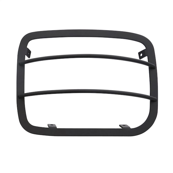 8795 WRANGLER YJ EURO HEAD LIGHT GUARDS  BLACK  4 PIECE